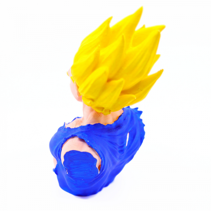 Figurina Vegeta printata 3D, pictata manual, 16 cm [8]
