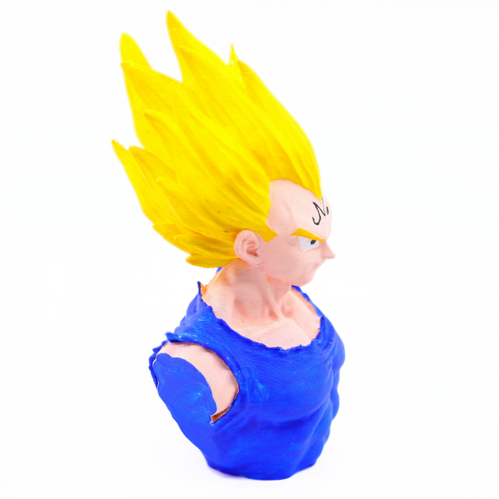 Figurina Vegeta printata 3D, pictata manual, 16 cm [4]