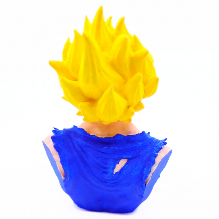 Figurina Vegeta printata 3D, pictata manual, 16 cm [6]