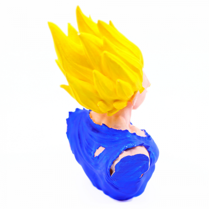 Figurina Vegeta printata 3D, pictata manual, 16 cm [7]