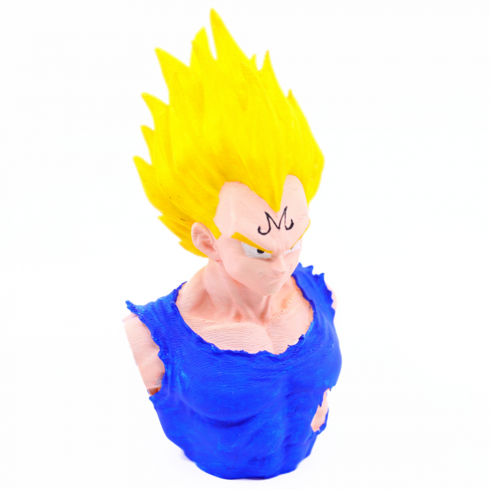 Figurina Vegeta printata 3D, pictata manual, 16 cm [2]