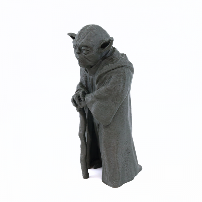 Figurină Yoda printată 3D, nepictată 16 cm [3]