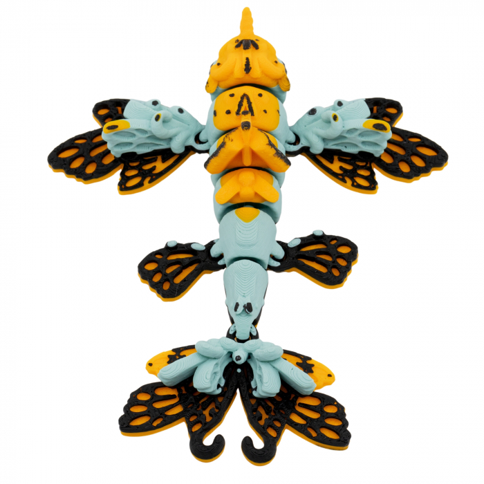 Delfin Fluture, printat 3D [5]