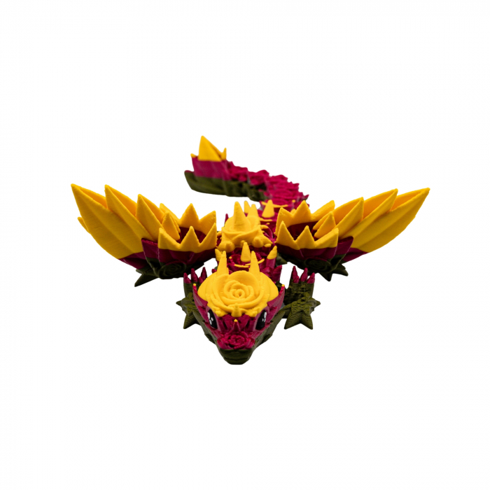 Dragon Baby Trandafir si Aripi, printat 3D [1]
