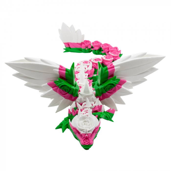 3D Dragon Trandafiri si Aripi [2]
