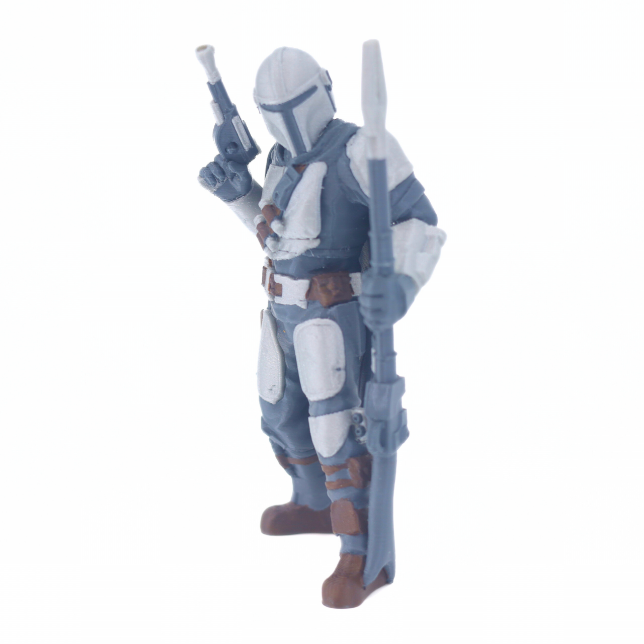 Figurina Mandalorian printata 3D [2]