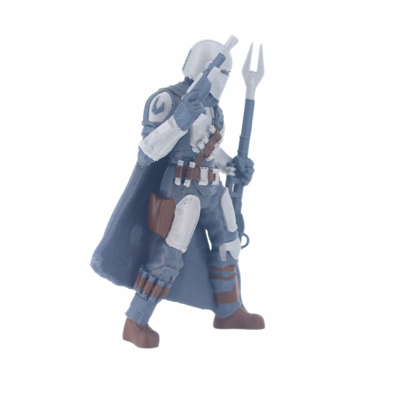 Figurina Mandalorian printata 3D [3]