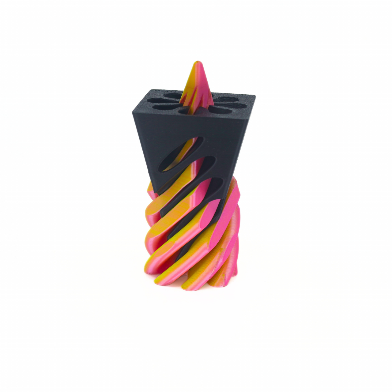 Spiral Helix Pink+Yellow [5]