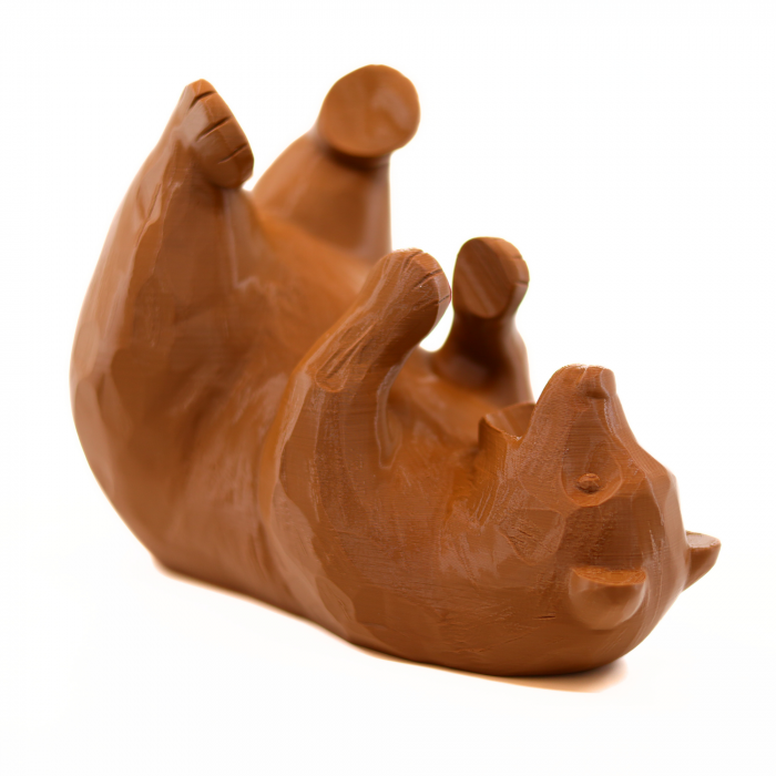 Urs Suport Vin printat 3D, 17 cm [1]