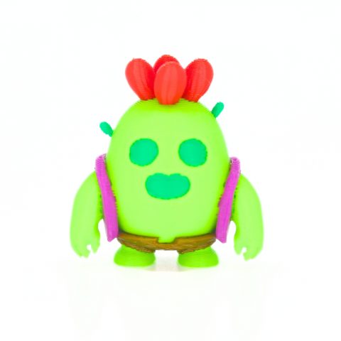 Brawl Stars - Figurina Brawl Stars Baby Spike printat 3D, 4 cm