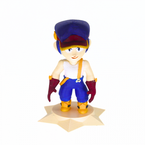 Brawl Stars - Figurina Brawl Stars Fang, printata 3D, 10 cm