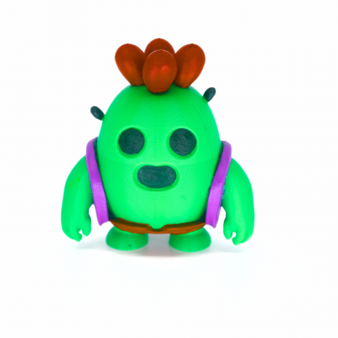 Brawl Stars - Figurina Brawl Stars Spike, printata 3D, 10 cm