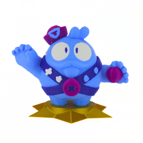 Brawl Stars - Brawl Stars Squeak printată 3D, 6.5 cm