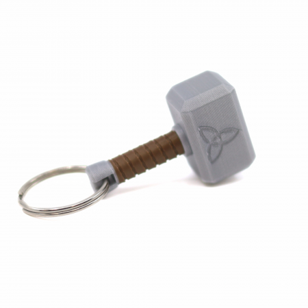 Breloc Ciocanul lui Thor, printat 3D, 4.5 cm [3]