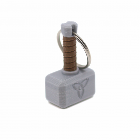 Breloc Ciocanul lui Thor, printat 3D, 4.5 cm [2]