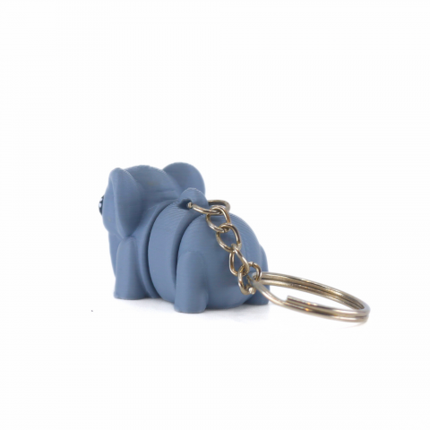 Breloc Elefant, printat 3D, 3 cm [1]