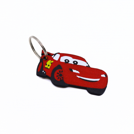 Cars - Breloc Fulger McQueen, printat 3D