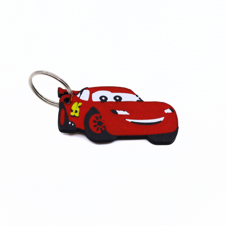 Breloc Fulger McQueen, printat 3D [2]
