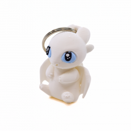Breloc Mini Light Fury printat 3D [1]