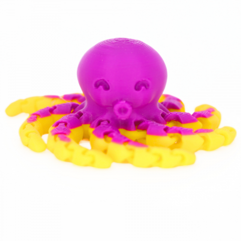 Animӑluţe - Figurina Caracatiță, printată 3D, 11 cm