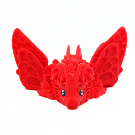 Dragon World - Dragon Baby Fluture printat 3D, 20 cm