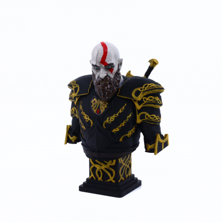 Figurine - Figurina 3D Kratos, pictata manual, 16 cm