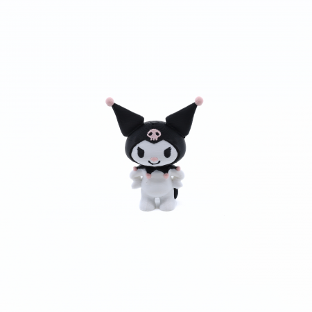 Figurine - Figurina 3D Kuromi, 6 cm