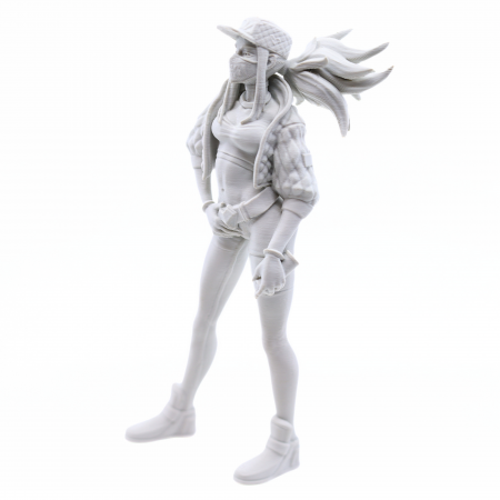 Figurina Akali printata 3D, 19 cm [3]