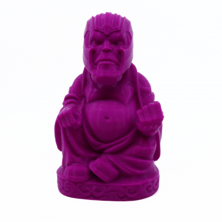 Marvel - Figurină Buda Thanos Mov, printată 3D, 11 cm