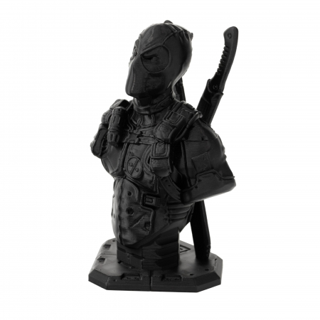 Figurina Deadpool, Negru, Printata 3D, 21 cm [4]