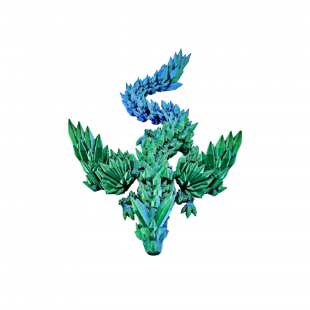 Adult - Dragon Cristale si Aripi printat 3D