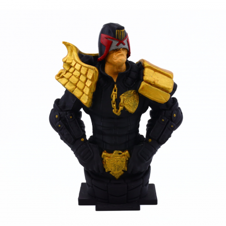 Judge Dredd - Figurină Judge Dredd printată 3D, pictat manual, 21 cm