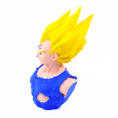 Figurina Vegeta printata 3D, pictata manual, 16 cm [4]