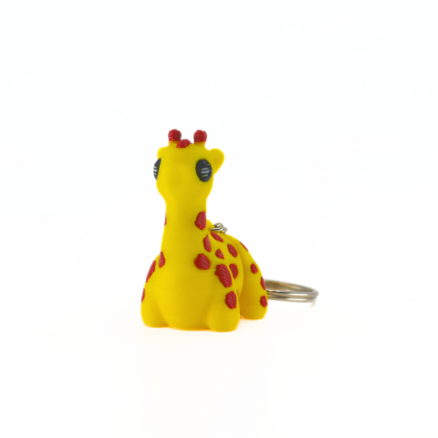 Breloc Girafa, printat 3d, 4.5 cm