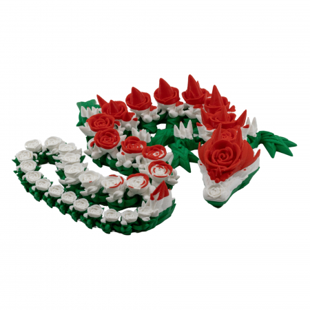 Dragon World - Dragon Trandafiri, printat 3D