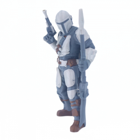 Figurina Mandalorian printata 3D [1]