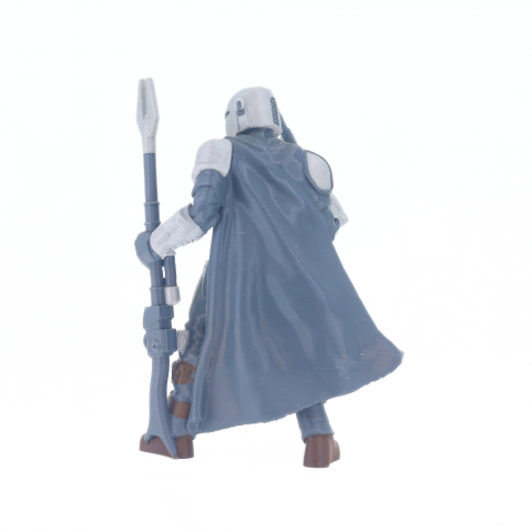 Figurina Mandalorian printata 3D [4]