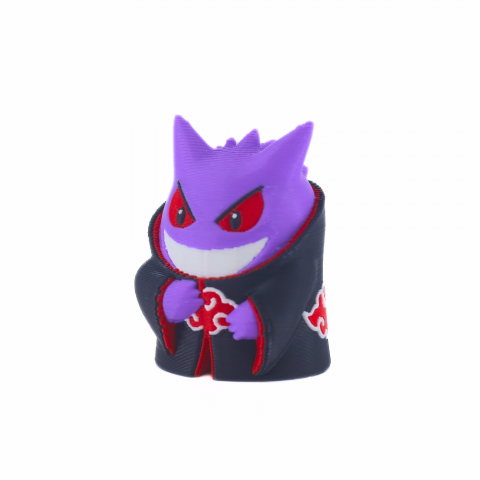 Mini Gengar Naruto Pokemon, printat 3D, 4 cm [7]