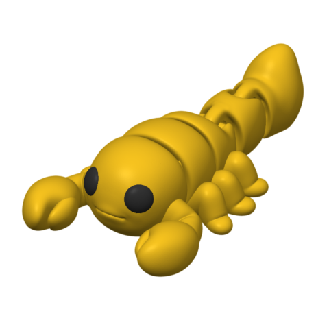 Miniz - <b>CURRY</b> (yellow scorpion)
