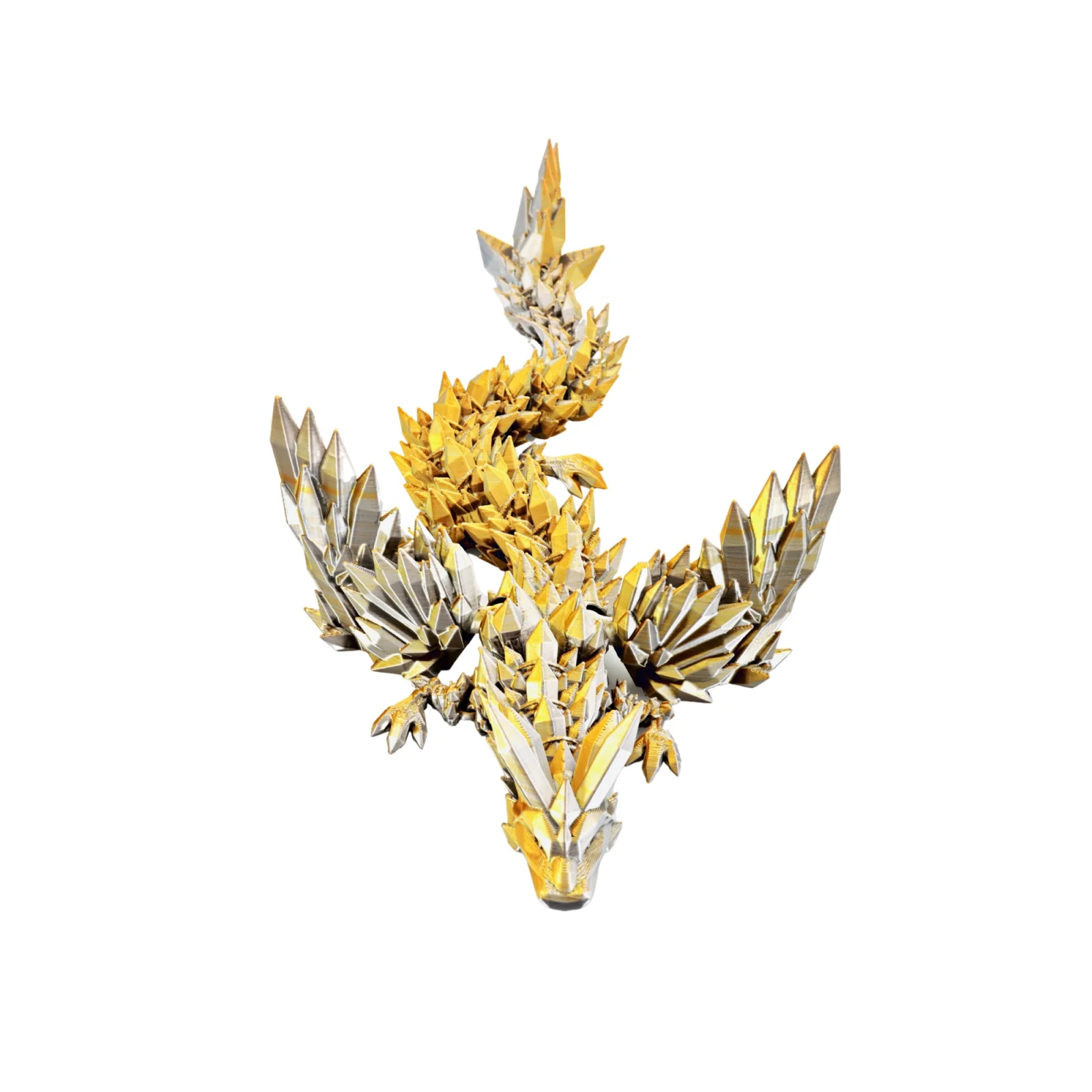 Dragon World - Dragon Teen Cristale si Aripi printat 3D