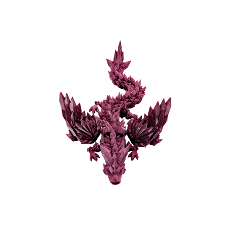 Dragon World - Dragon Cristale si Aripi, printat 3D