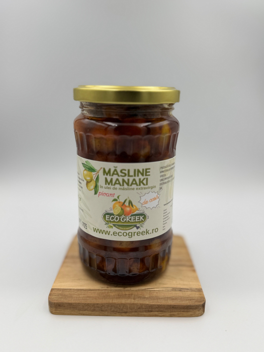 MASLINE DE CASA MANAKI IN ULEI DE MASLINE EXTRAVIRGIN PICANTE [1]