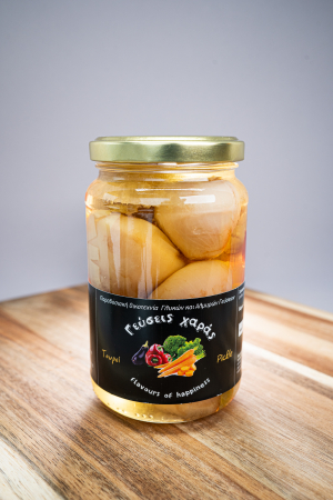 Legume marinate și/sau murate - CEAPA MICA SALBATICA MARINATA ECOGREEK