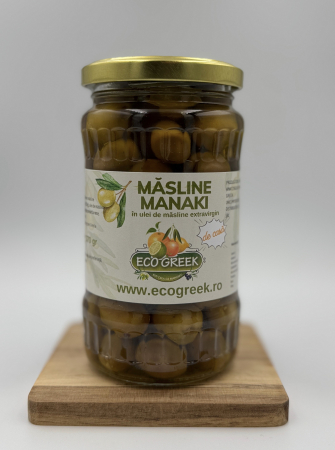 MASLINE - MASLINE DE CASA MANAKI IN ULEI DE MASLINE EXTRAVIRGIN