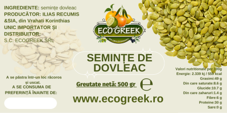 Specialitati grecesti - SEMINTE DE DOVLEAC