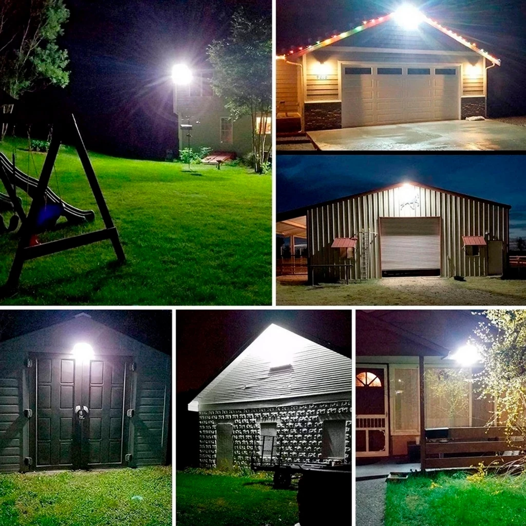 Reflector, proiector solar Led 120W DX010-120 cu telecomanda [4]