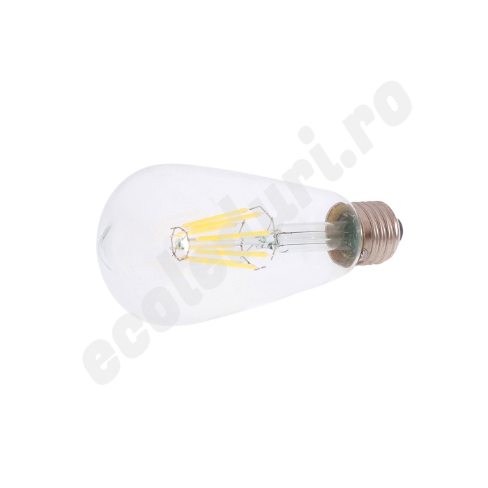 Bec E27 cu filament tip para LED 8W lumina rece [2]