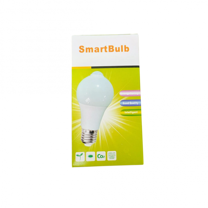 Bec LED E27 9W cu senzor de miscare si crepuscular [3]
