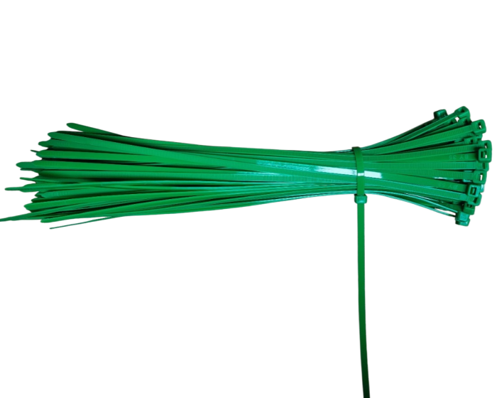 Coliere plastic autoblocante verzi 4x200 mm set 100 buc Ecoleduri [3]
