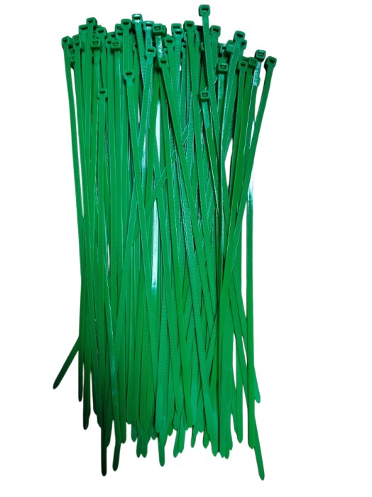Coliere plastic autoblocante verzi 5x300 mm set 100 buc Ecoleduri [2]